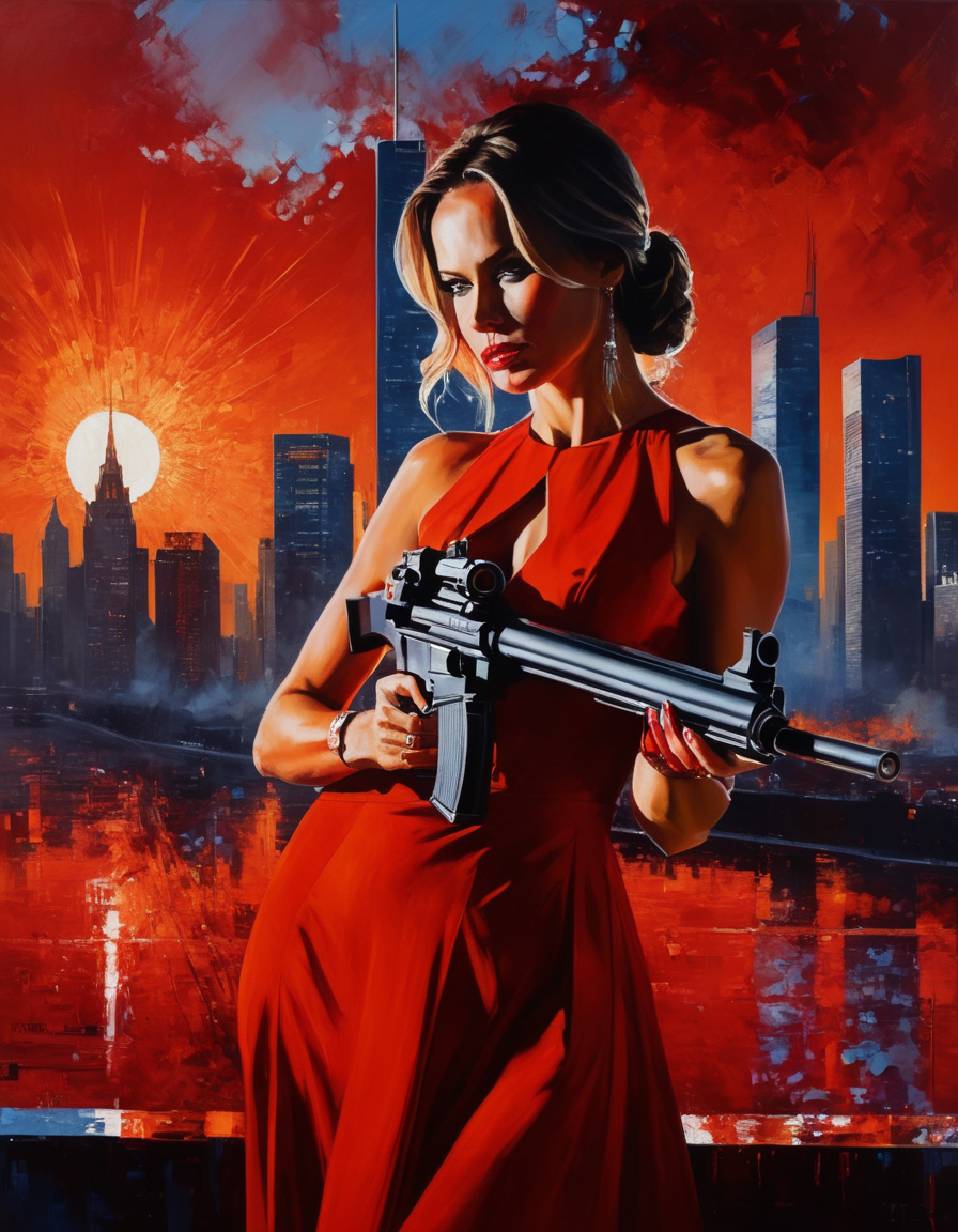 PWRBshowcase231106231630_A woman in a red dress holding a gun standing in f_00257_.png